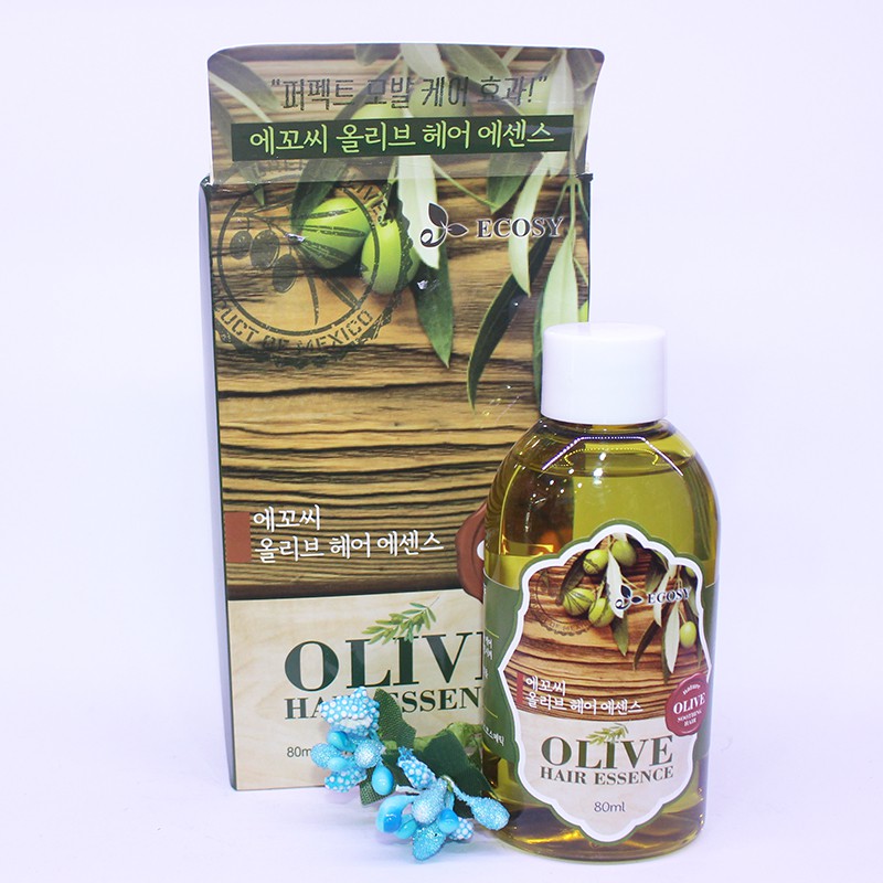 Tinh chất dầu Ô Liu dưỡng tóc Ecosy Olive Hair Essence 80ml