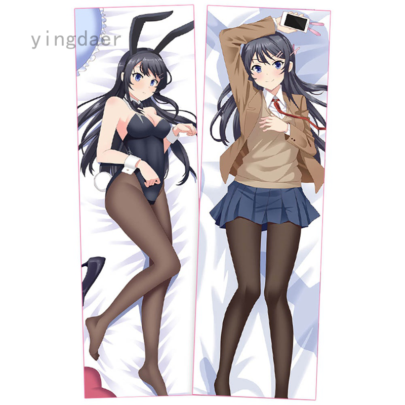 Bao Gối Ôm In Hình Anime Seishun Buta You Sakurajima Mai Drakimakura Pw2180