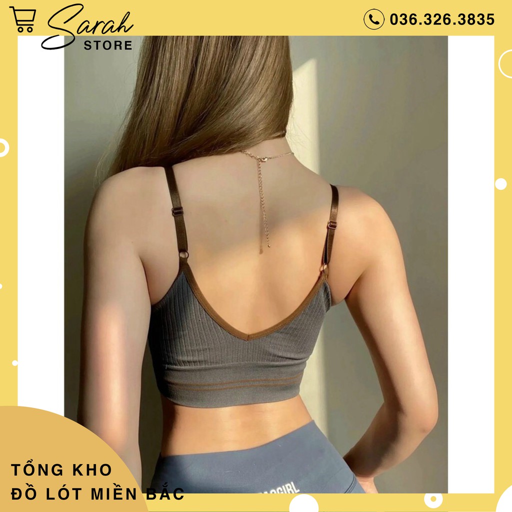 Áo Bra croptop 0344 Kaka Select, Áo Bra Nữ Nhún Ngực Tông Màu Nhẹ BR72 | BigBuy360 - bigbuy360.vn