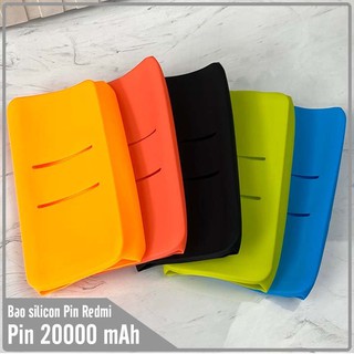 Bao ốp silicon trơn dành cho Pin sạc dự phòng Redmi 20000mAh
