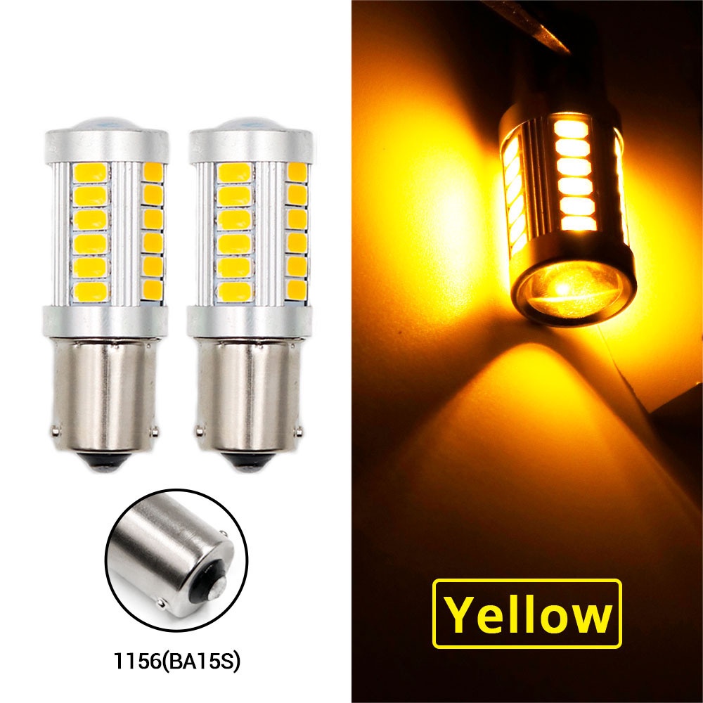 Đèn Led Tín Hiệu 1156 Led 1157 P21W P21 5W 33 SMD Chất Lượng Cao