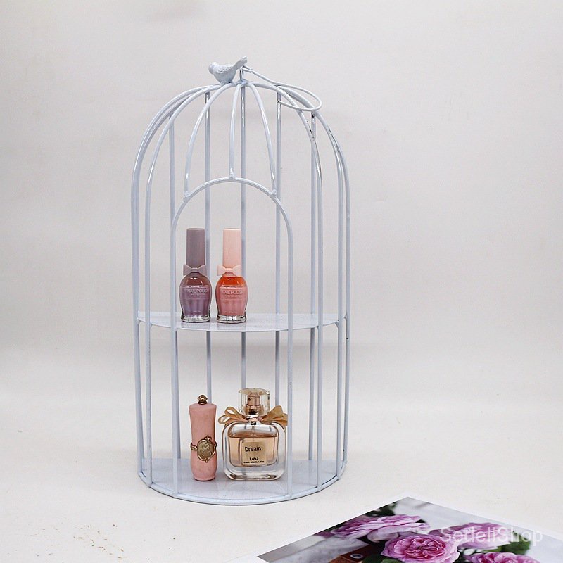 Giá Đỡ Trưng Bày Bánh / Trang Sức / Món Tráng Miệng Bằng Sắt Rèn Phong Cách Bắc Âu Nhiều Tầng | BigBuy360 - bigbuy360.vn