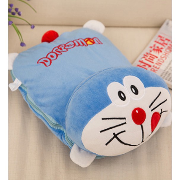 Bộ Chăn Gối 3 Trong 1 Hình Totoro / Hello Kitty / Hello Kitty / Hello Kitty Xinh Xắn