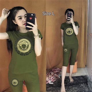 Đồ bộ lửng mặc nhà nữ chất thun cotton