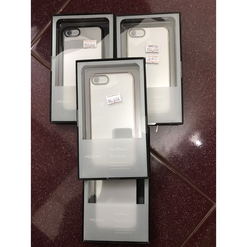 Ốp lưng iPhone 7 / 7 Plus ROCK Pure Series