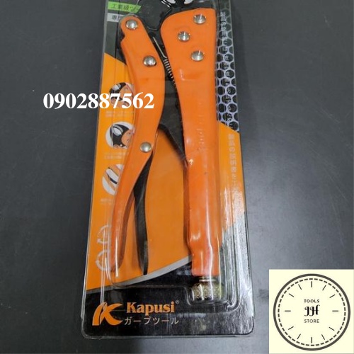 kìm bấm chết 10inch kapusi hàng cao cấp japan (màu cam)