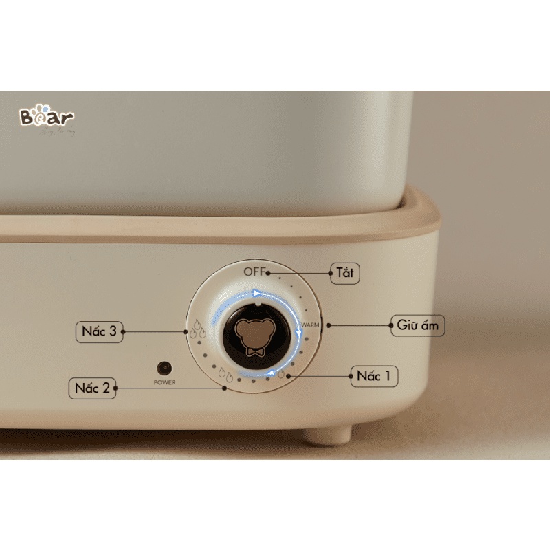 Nồi Lẩu Điện Đa Năng 7 in 1 Bear DHG - C40M1, Nồi Điện Đa Năng Chiên, Xào, Hầm, Nướng, Lẩu Chính Hãng Bảo Hành 18 Tháng