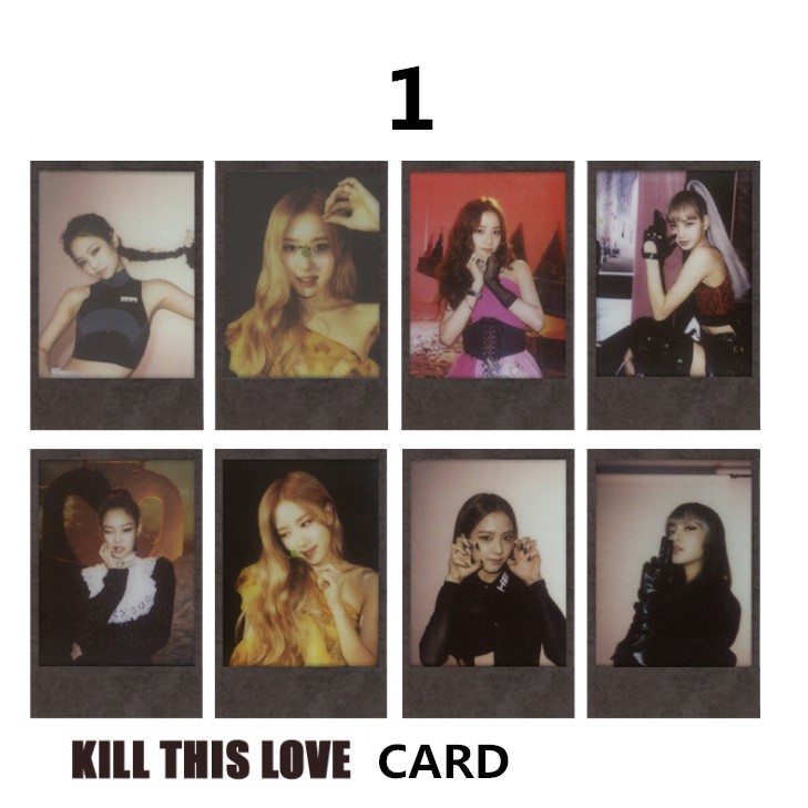 Bộ ảnh thẻ KILL THIS LOVE-BLACK PINK