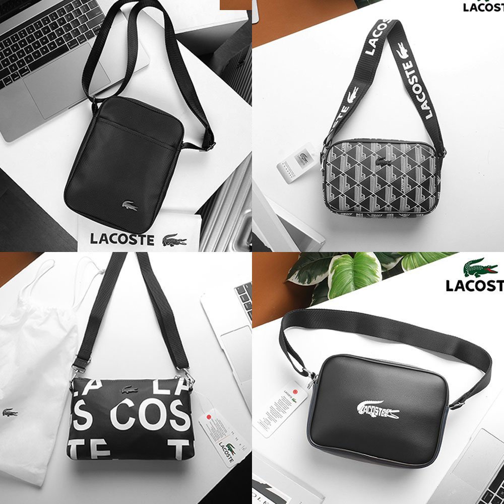 Túi đeo chéo nam lacoste cao cấp , chống thấm nước tốt ,hơp thời trang