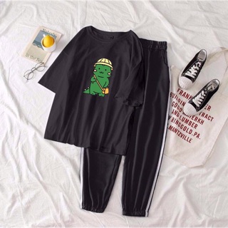 Set áo quần thể thao năng động, ulzzang, bigsize, có form to
