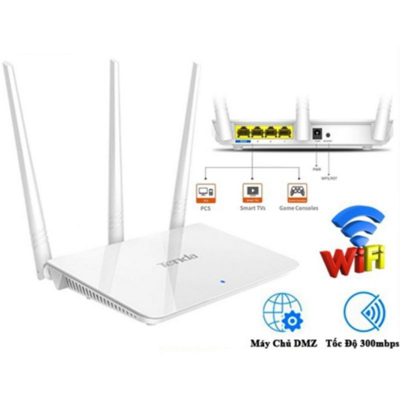 Bộ thu phát WIFI TENDA 2 anten, 3 anten, 4 anten. Hàng chính hãng TENDA VIỆT NAM