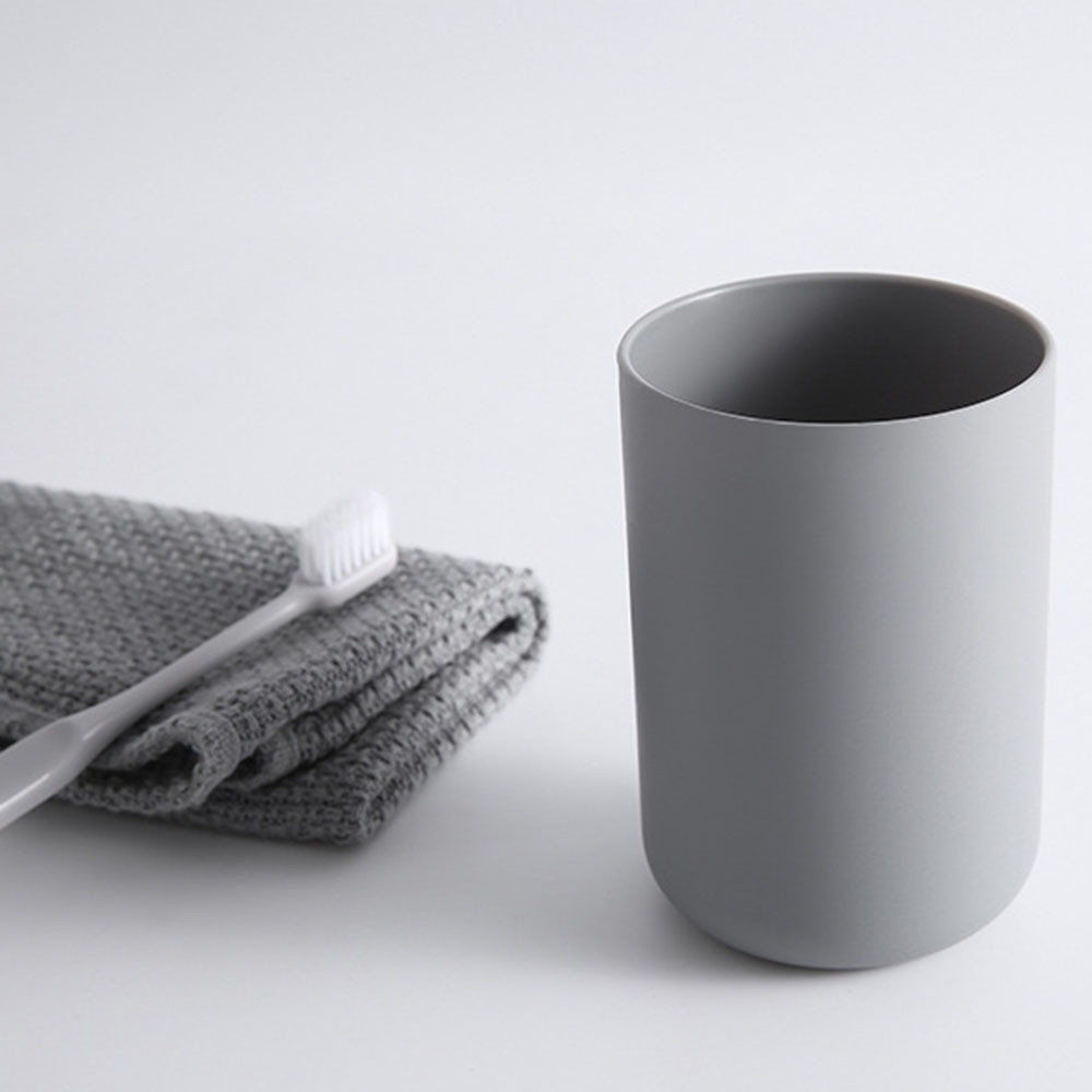 Cốc Nhựa Tròn Đựng Bàn Chải Đánh Răng Cho Các Cặp Đôi