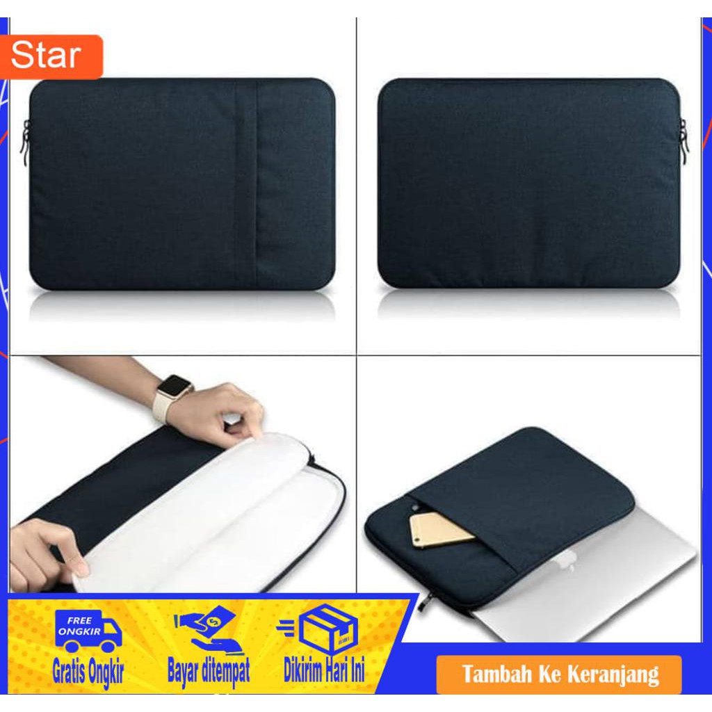 Túi Đựng Laptop 13 Inch Màu Đen Chống Thấm Nước Xk2655 | BigBuy360 - bigbuy360.vn