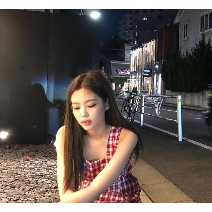 Đầm Kẻ sọc vintage phong cách blackpink Jennie sành điệu | BigBuy360 - bigbuy360.vn