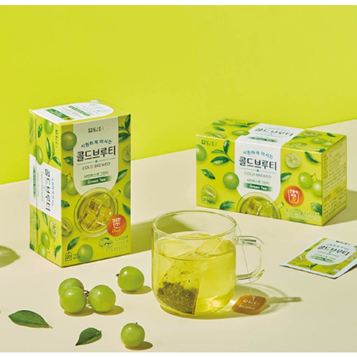 Trà Xanh Lá Cây Lạnh 0Kcal 3 Mùi Hương 20T