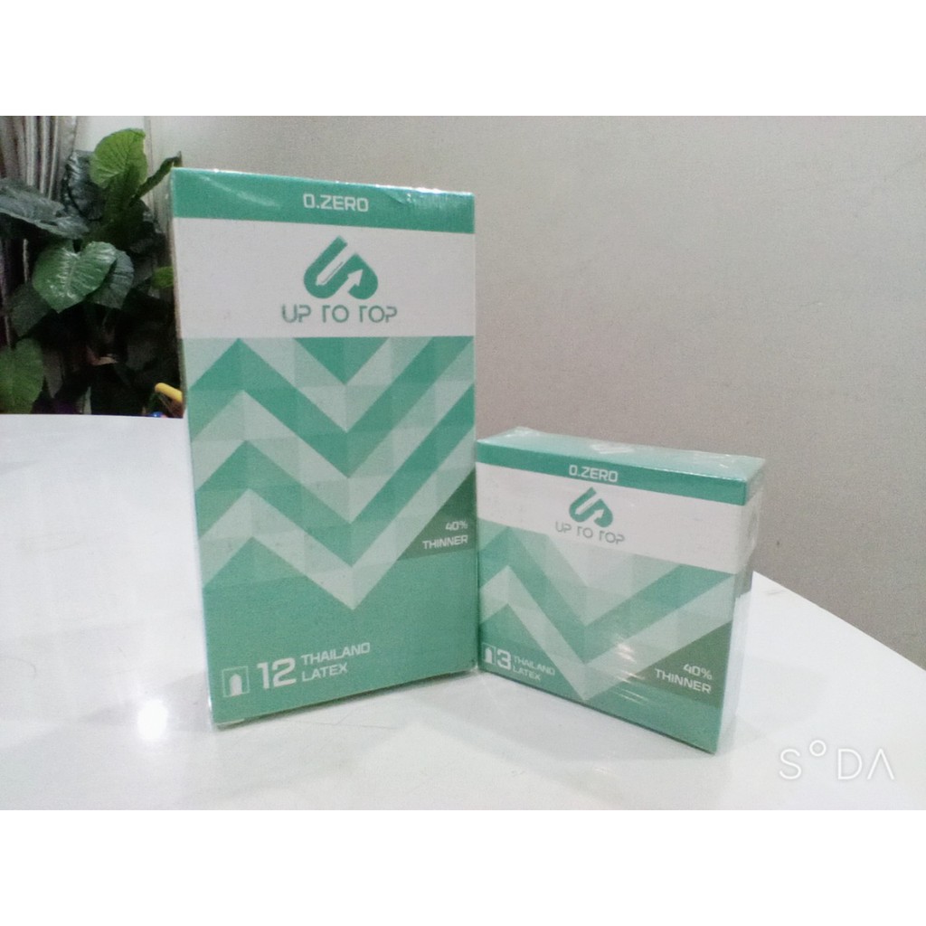 [COMBO 2 Hộp] COMDOM/ Bao Cao Su Siêu Mỏng Invisable UP TO TOP (15 cái)