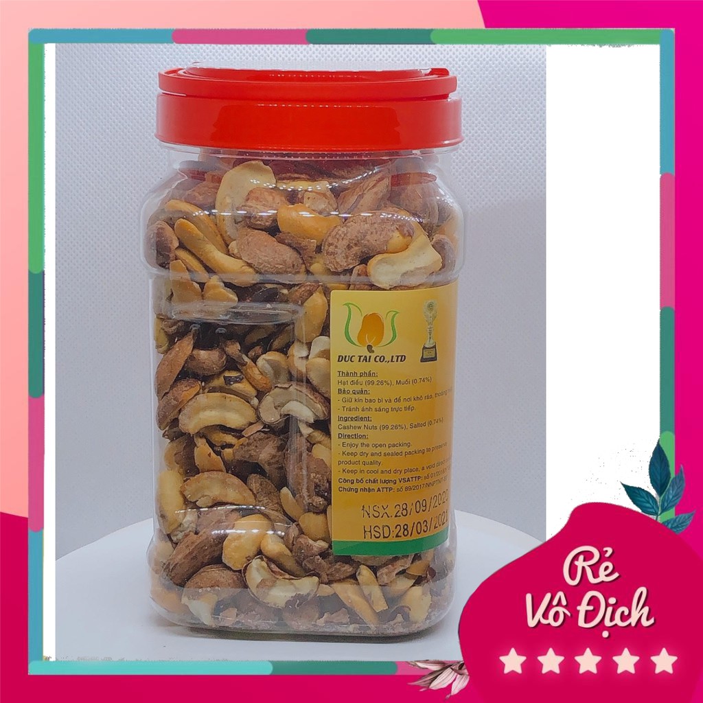 HẠT ĐIỀU RANG MUỐI ĐỨC TÀI LOẠI BỂ  ❤️FREESHIP❤️  HẠT ĐIỀU BÌNH PHƯỚC❤️ CHẤT LƯỢNG XUẤT KHẨU | BigBuy360 - bigbuy360.vn