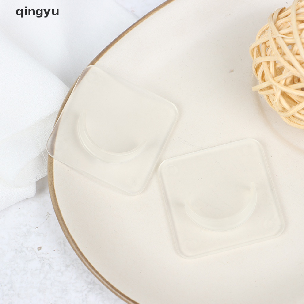 Bộ 2 Thanh Treo Rèm Cửa Trong Suốt Tự Dính Có Thể Điều Chỉnh