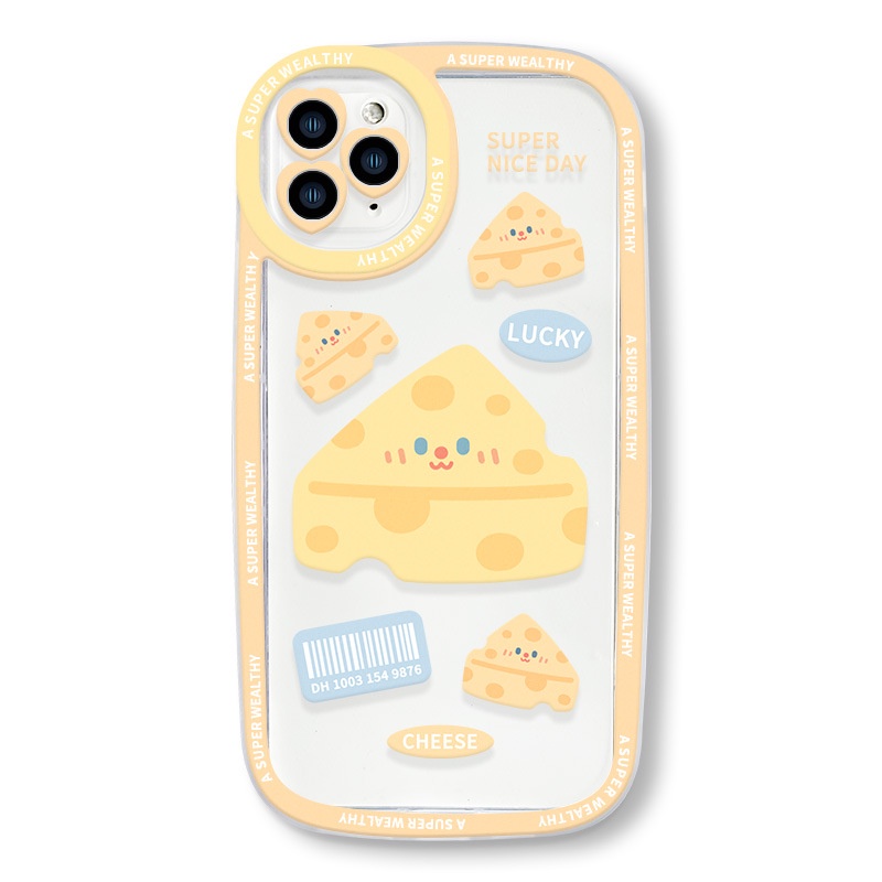 Ốp lưng iphone ốp Điện Thoại Hình Bánh Phô Mai Chống Sốc Chống Va Đập Cho iPhone 14 13 12 11 PROMAX XS XR XSMAX SE2020 6 7 8PLUS
