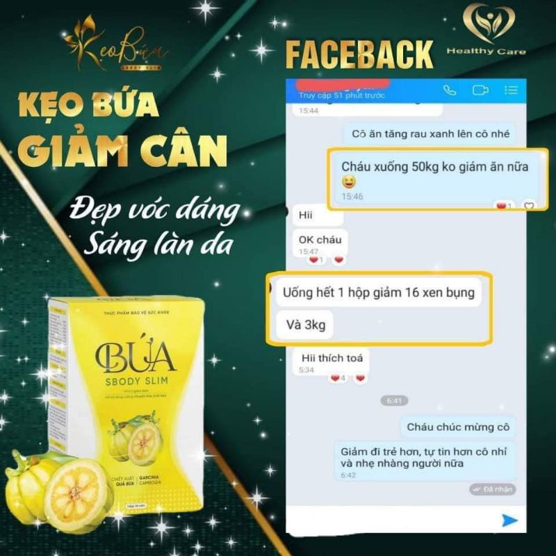 Kẹo bứa giảm cân chính hãng