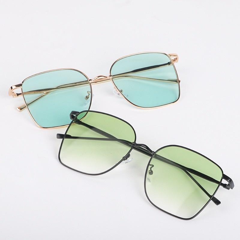 Kính Mát Gọng Vuông Cỡ Lớn Thời Trang Hàn Quốc