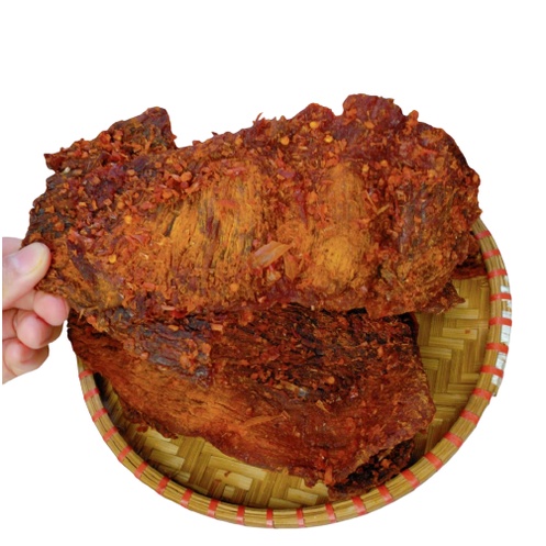 Khô bò nguyên miếng loại 1 - Món ăn vặt khoái khẩu Túi 100gram