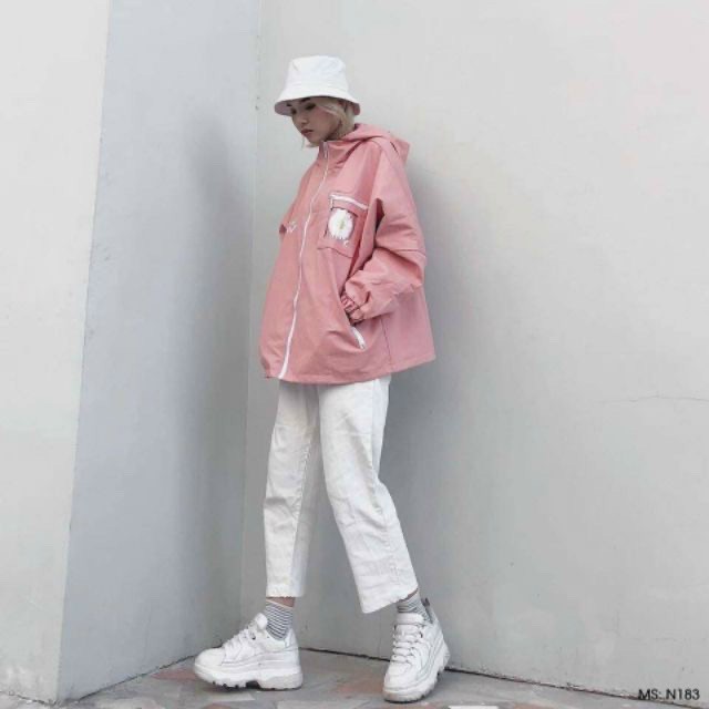 [Ảnh Thật]Áo Khoác Dù Nữ Form Rộng In Hình Bông Cúc SAVAGE Unisex 2 Size Ulzzang Style L XL AK22 Nam Form Rộng | BigBuy360 - bigbuy360.vn