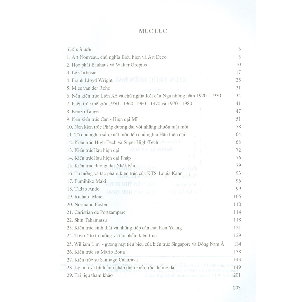 Sách - Kiến Trúc Hiện Đại