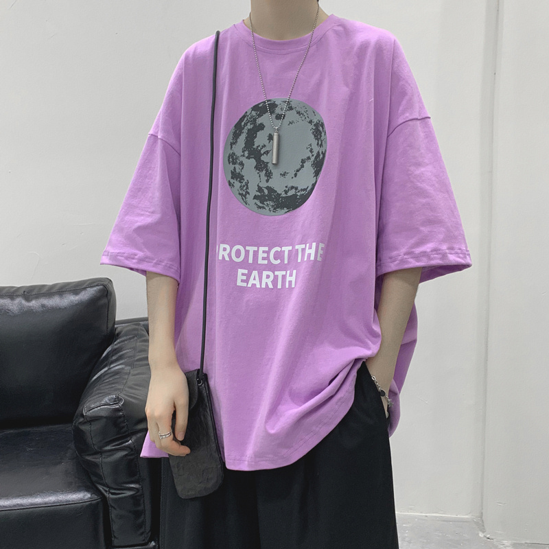 Áo thun tay ngắn mẫu 2021 phong cách Hàn Quốc thời trang mùa hè trẻ trung dành cho nam