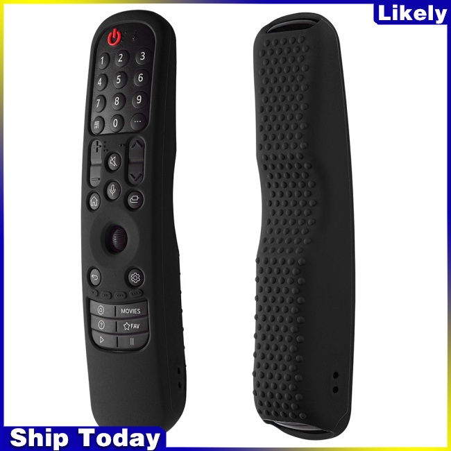 Vỏ Bọc Điều Khiển Tv Thông Minh Bằng Silicon Chống Sốc Tương Thích Với 2021 Lg Mr21ga Lg Mr 21gc
