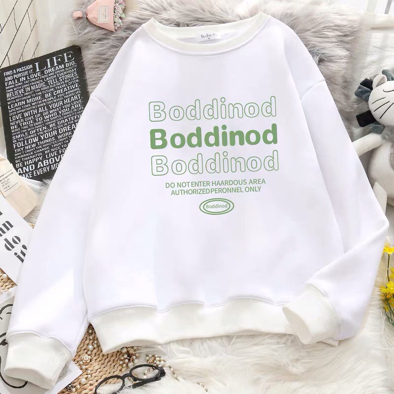 Áo hoodie Boddinod , Áo nỉ Unisex from rộng, Chất nỉ ấm mặc không xù, thiết kế phong cách - MODY