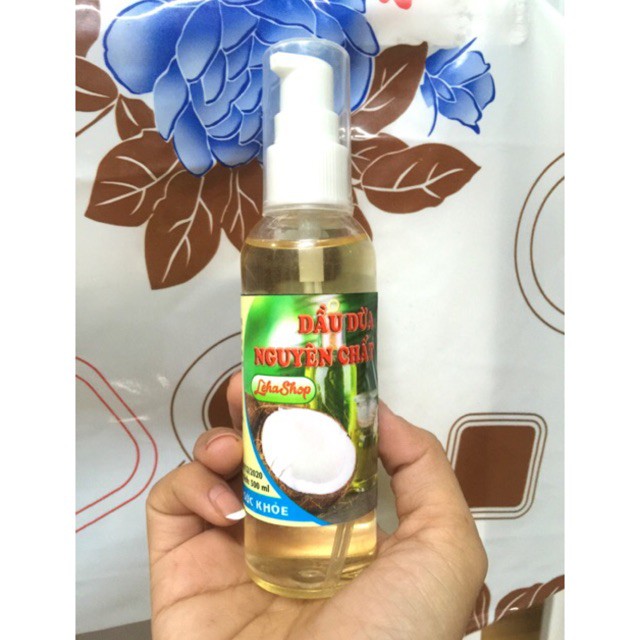 Dầu dừa nguyên chất dạng chai xịt 100ml hàng chuẩn