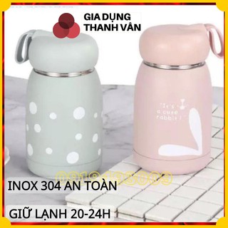Bình giữ nhiệt, ly giữ nhiệt siêu đáng yêu inox 304 size 350ml