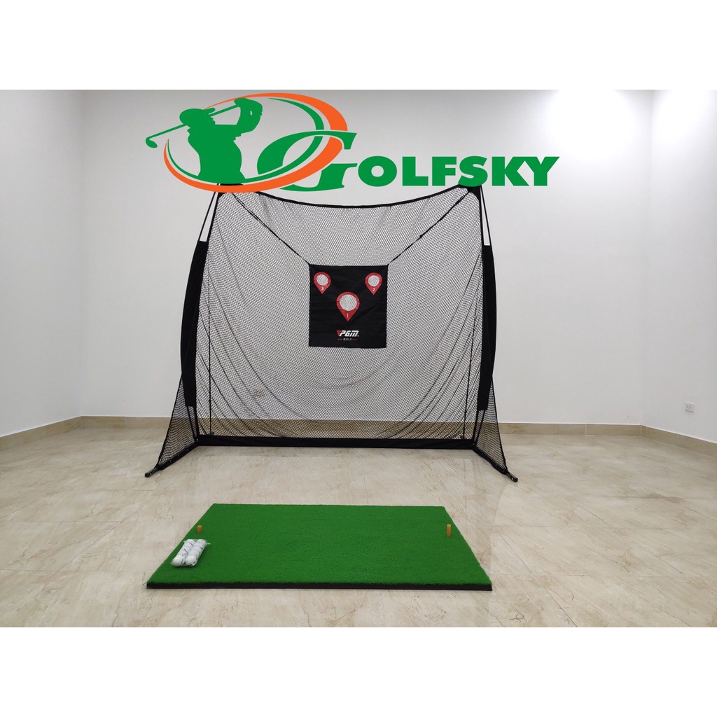 Thảm Tập Swing Golf KT 1,25x1m, 1,2x1,2m, 1,25x1,5m, 1,5x1,5m - PGM Dày 3cm