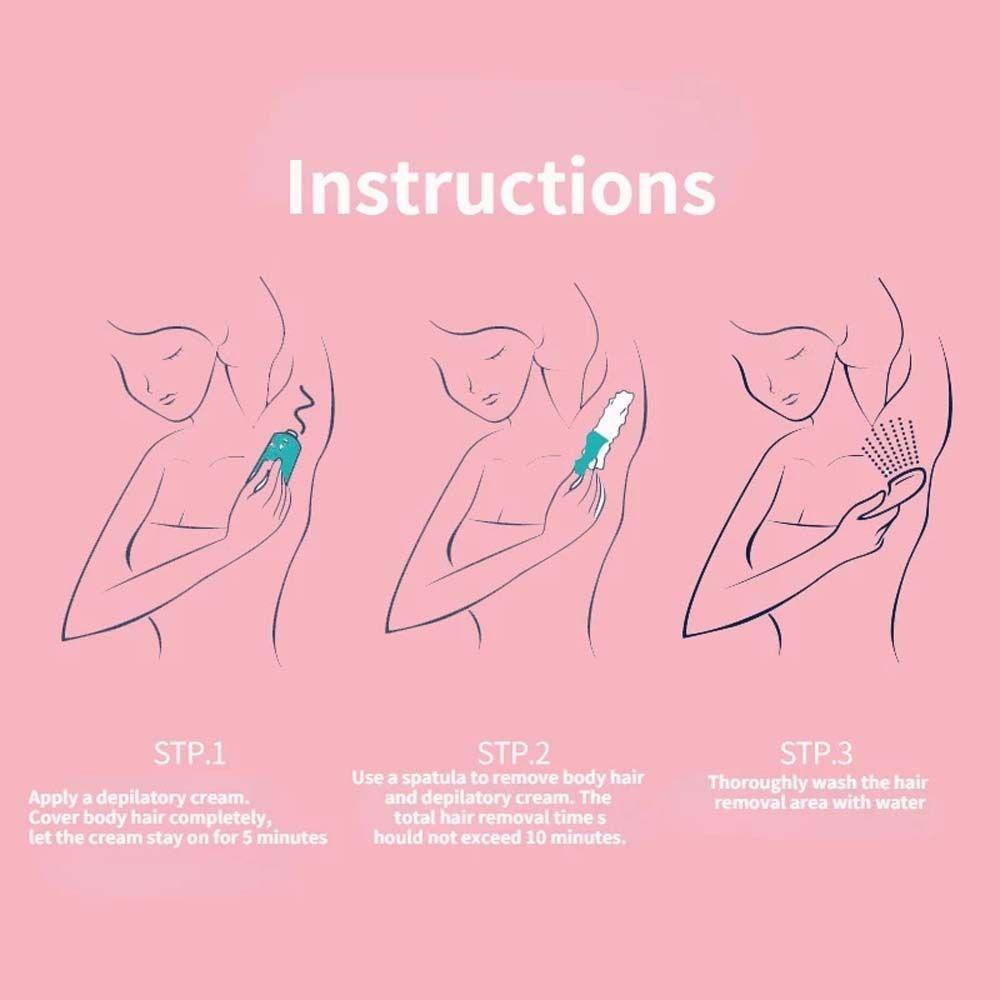 OCEANMAP Muỗng Nhựa Tẩy Lông Chăm Sóc Da Mặt Cho Nữ