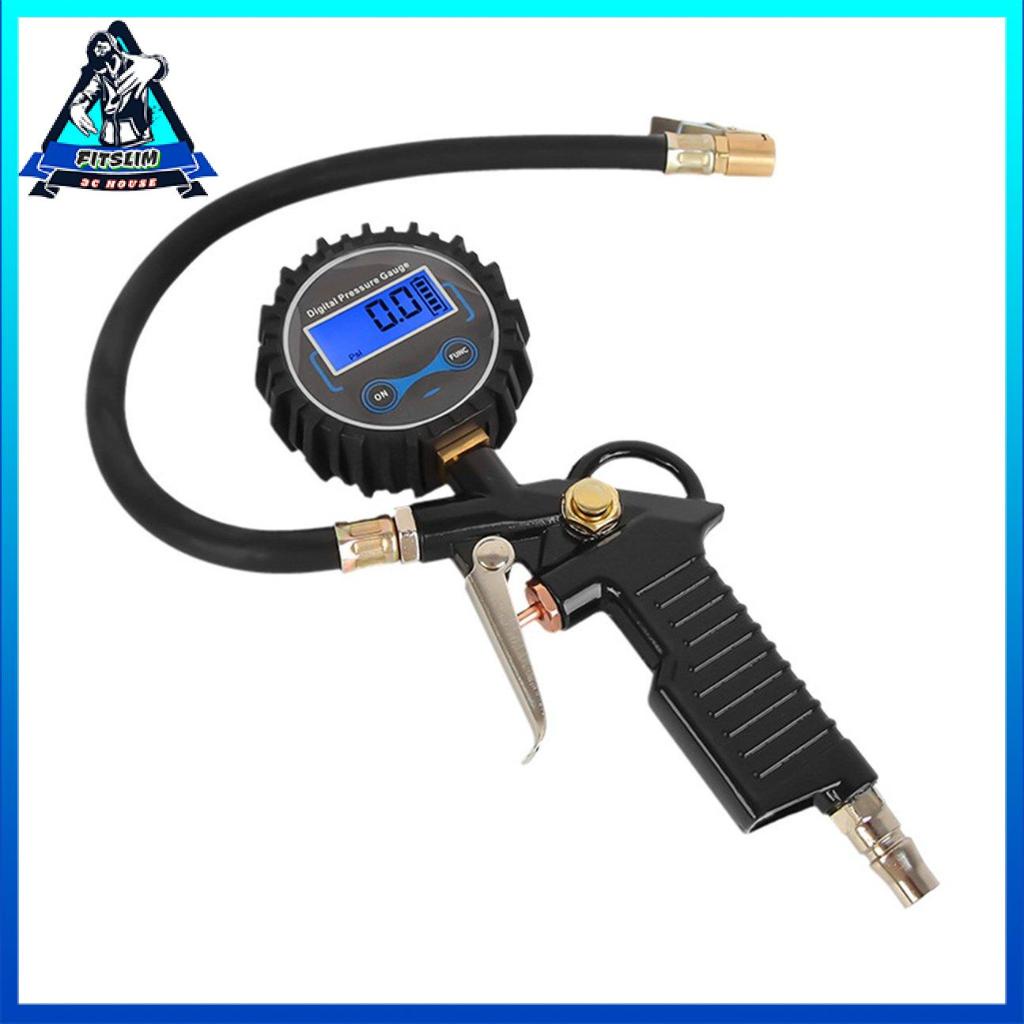 Bộ đồng hồ đo áp suất lốp xe điện tử màn hình LCD bằng nhựa