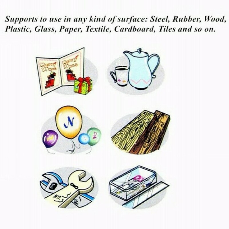 Bút Vẽ Đánh Dấu Vĩnh Viễn Bằng Cao Su Chống Nước 9 Màu Cho Xe Máy