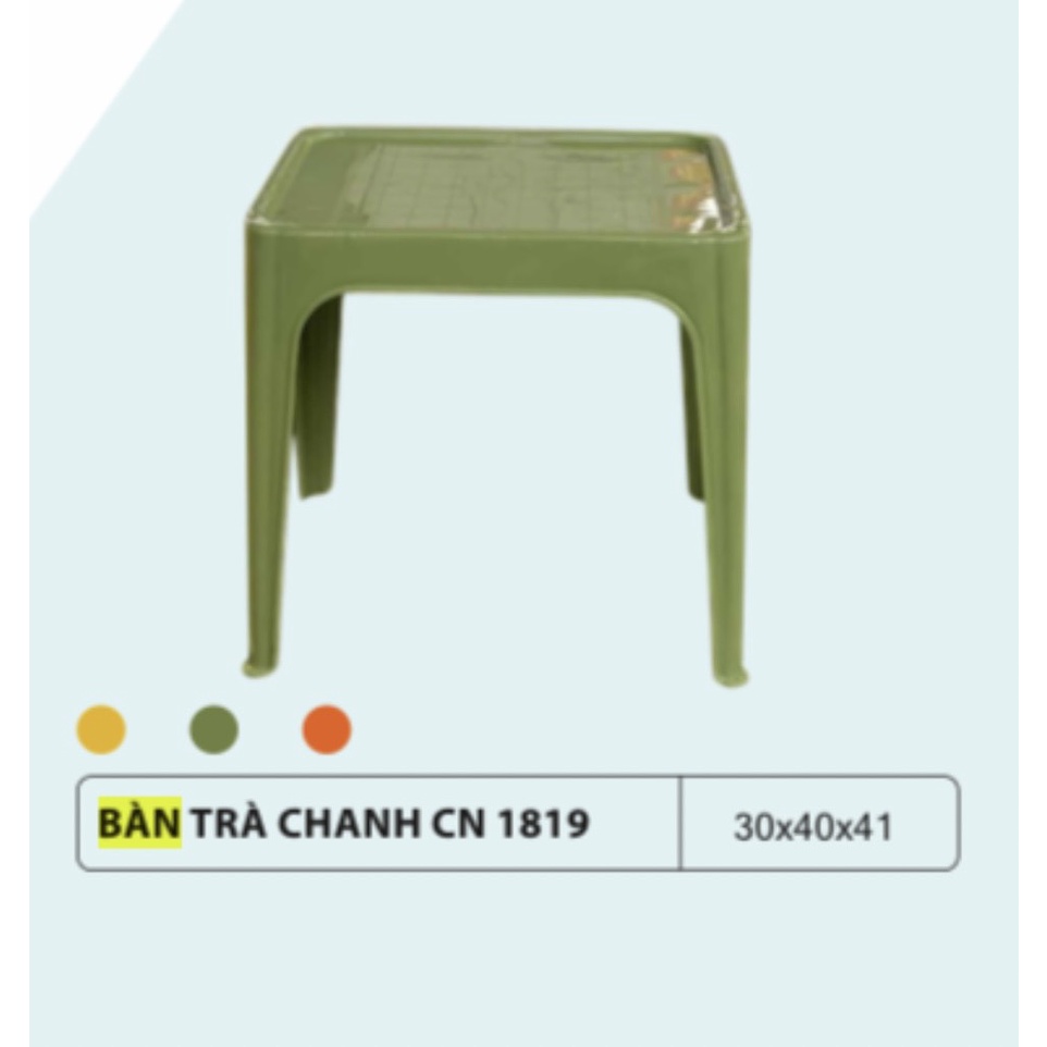 Bàn trà chanh🔥HOT🔥bàn ghế cafe- nội thất ngoài trời nhựa Việt Nhật