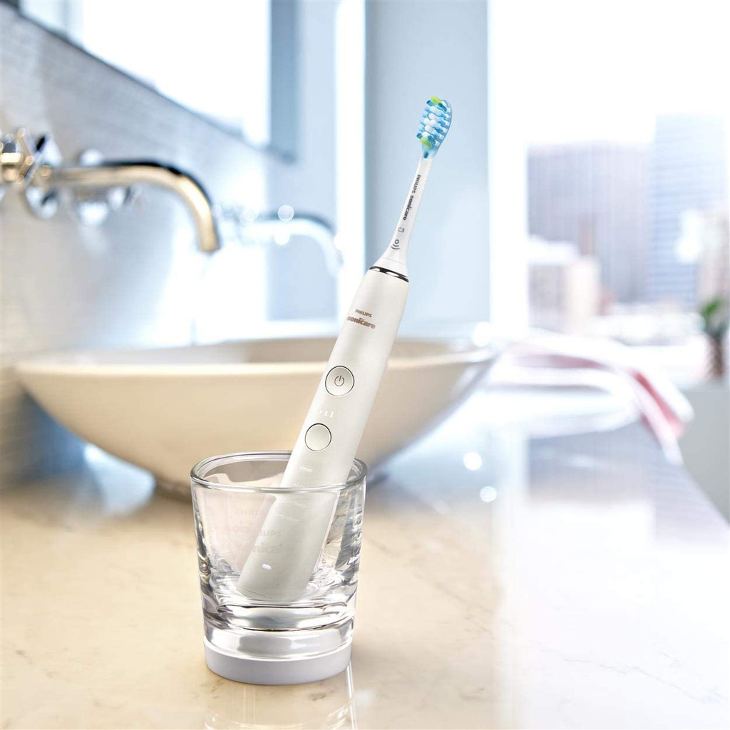 Set 2 bàn chải điện Philips Sonicare Diamond Clean HX9914/55