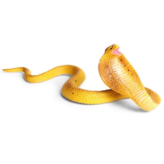 Realistic Simulation Rubber Snake Toy Garden lifelike Joke Prank  Halloween
