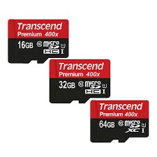 Thẻ Nhớ 32GB MicroSD Premium 400x Transcend TGS21