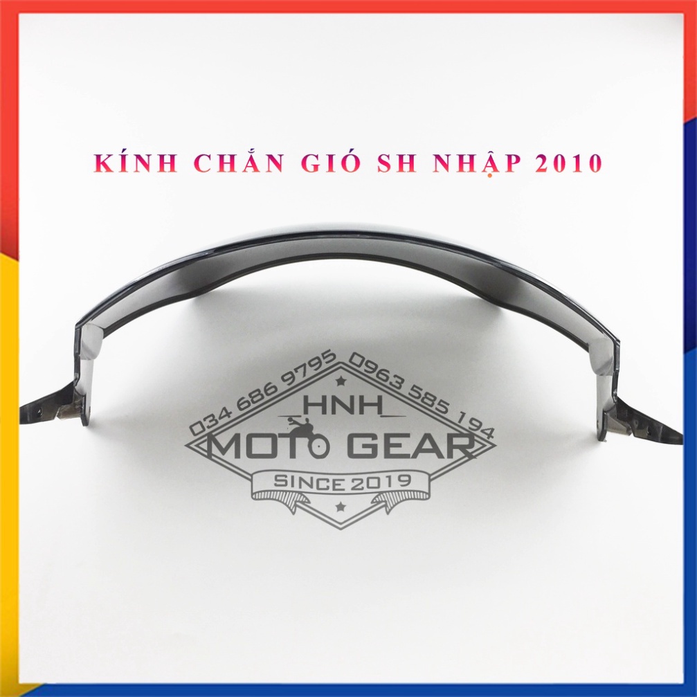 Kính Chắn Gió SH Nhập 2010/2011 Và SH Việt Độ Đầu Xe