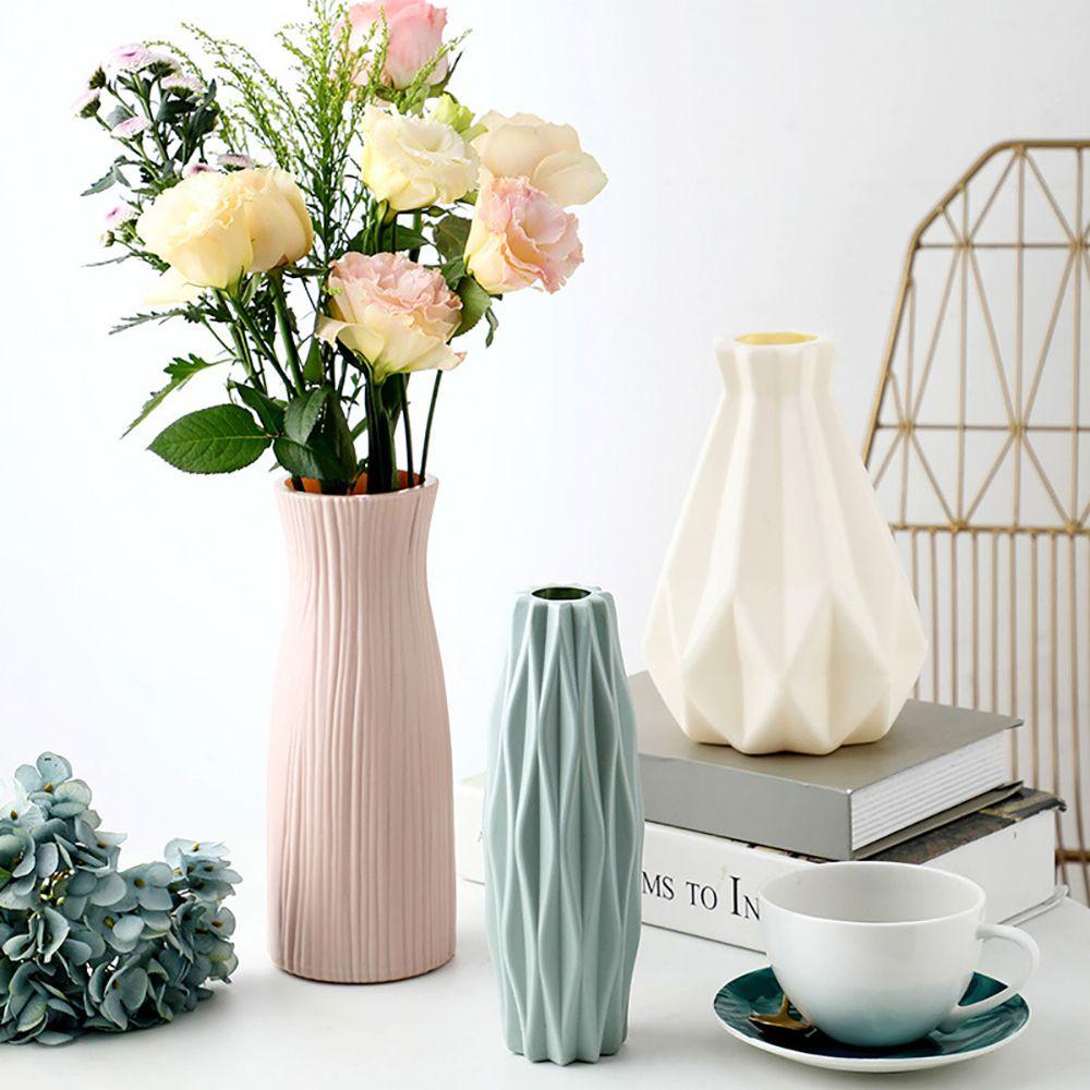 Bình hoa thủy tinh SJJL mô phỏng morandi làm quà tặng trang trí ban công xinh xắn