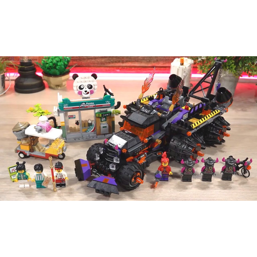 LEGO Monkie Kid - Chiến Xa Hồng Hài Nhi 80011