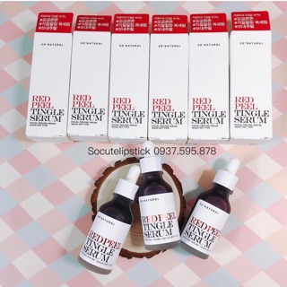 Tẩy tế bào chết peel da Red Peel Tingle Serum 35ml Fullsize