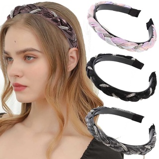 Băng Đô Đính Đá Pha Lê Phong Cách Hàn Quốc