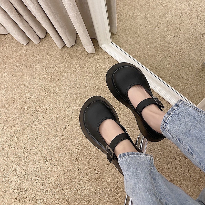 Giày Lolita Độn Đế