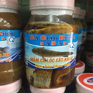 mắm cá lóc cắt khúc 500g