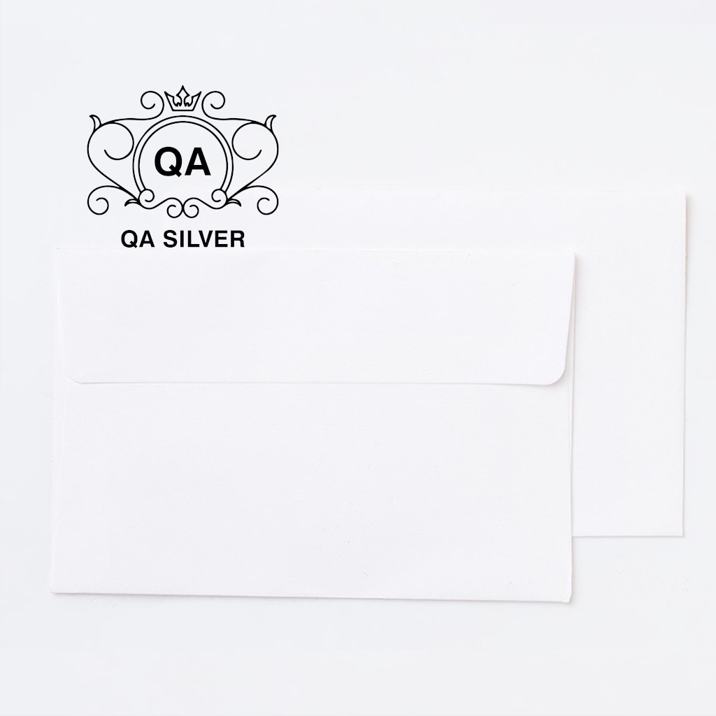 Phong bì trắng nhỏ mini đựng thiệp bao thư chữ nhật 9 x 13.4 cm QACCESSORIES AC201202