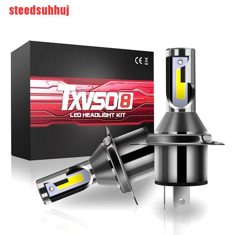{steedsuhhuj}TXVSO8 Diode Lamp H4 LED Headlights for Car MINI Universal 6000K Auto COB
